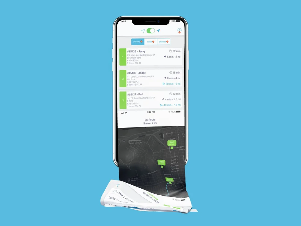 Blaze Retail POS interface