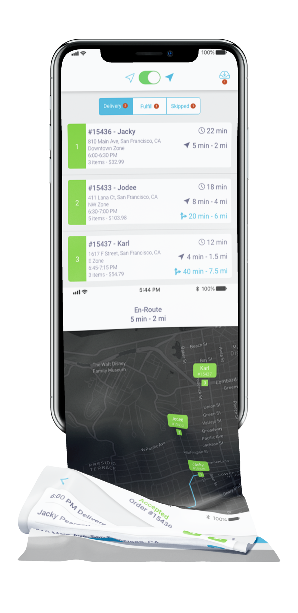 Driver app — Blaze Retail