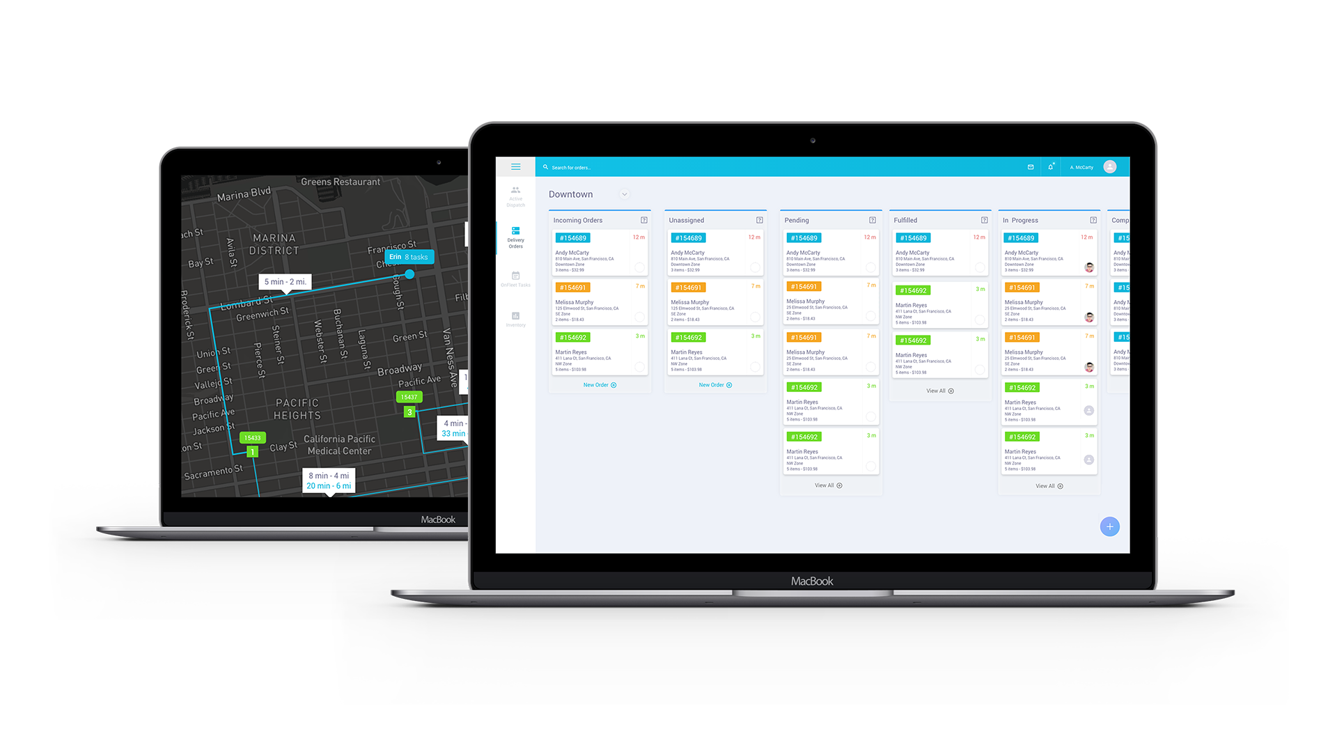 Dispatch & delivery — Blaze Retail