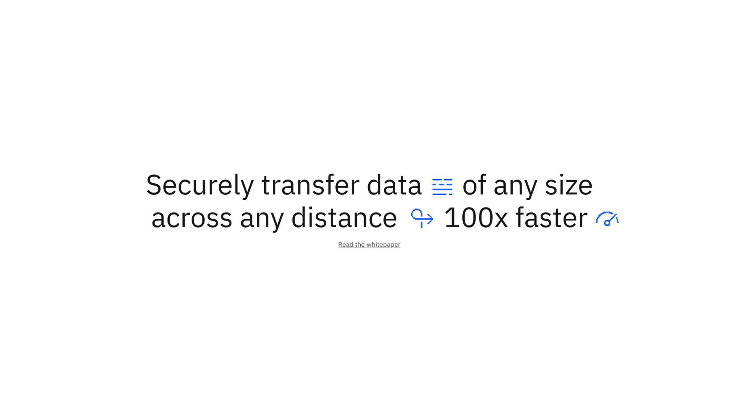 Mid-page interstitial restating the value proposition with icons and numbers