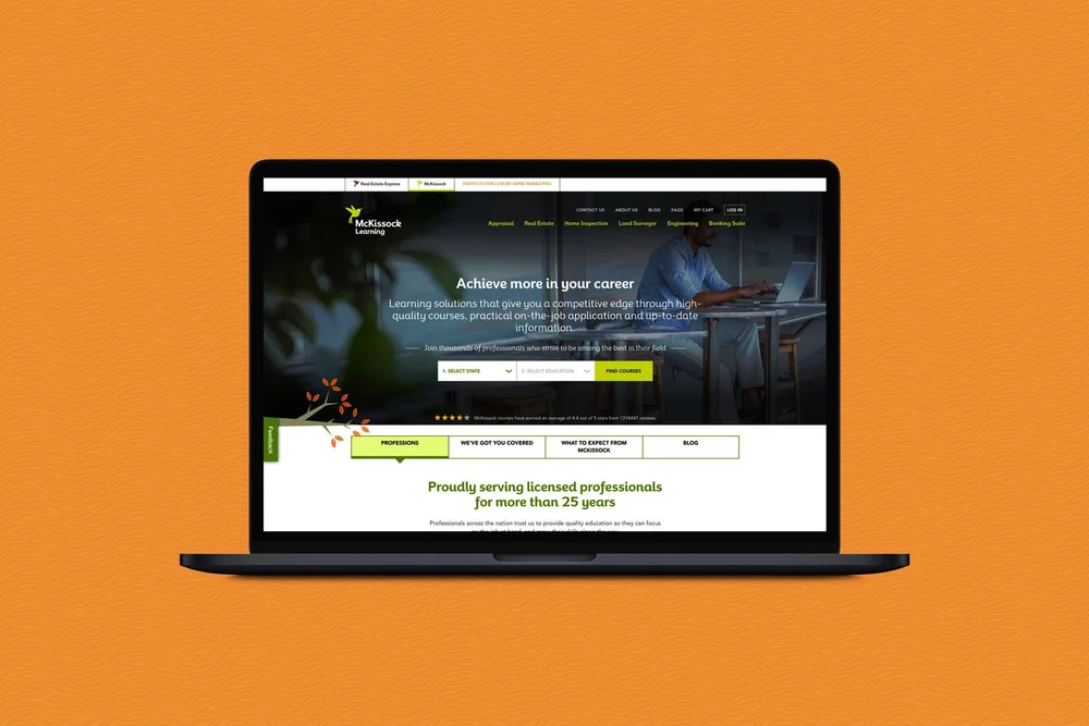 McKissock Learning platform interface